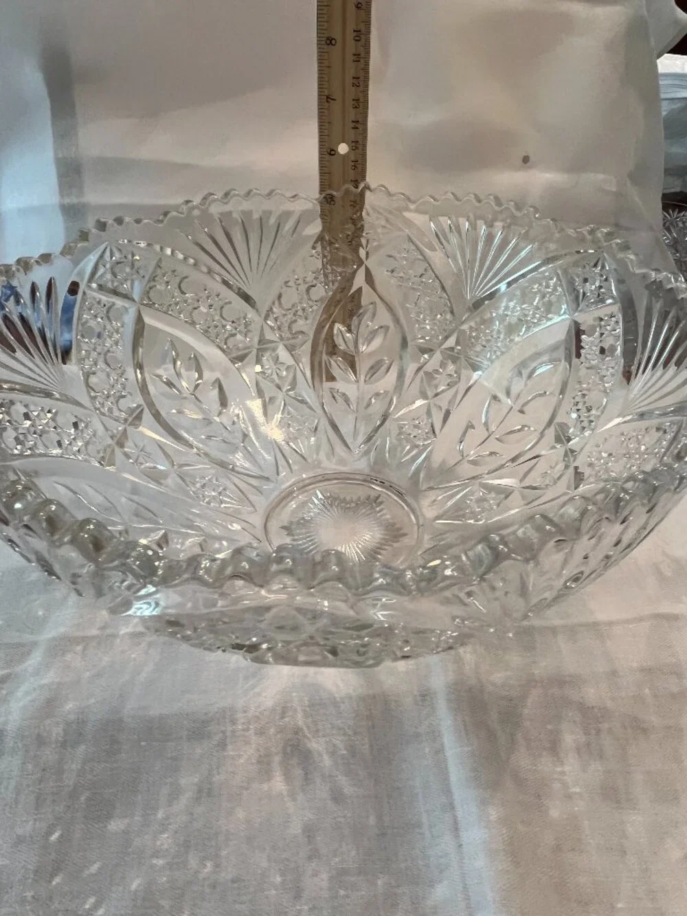 Vintage 2 Piece ABP Punch Bowl